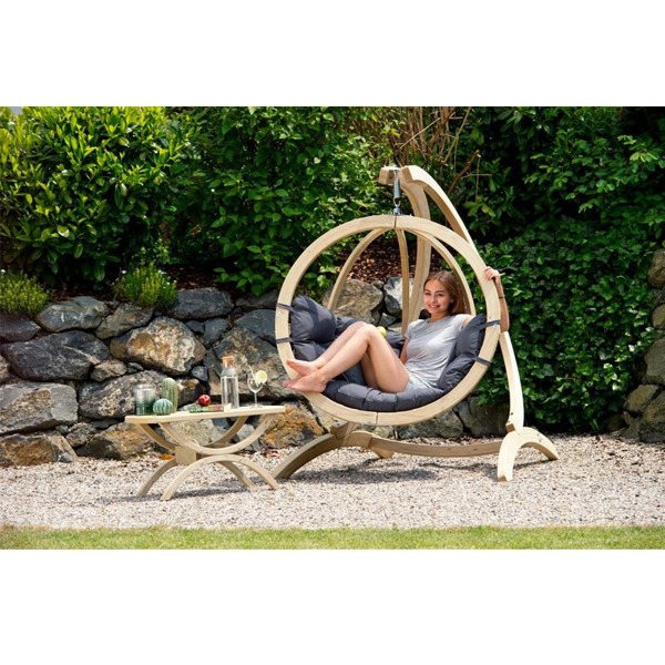 Amazonas Globo Hanging Egg Chair - Anthracite Grey
