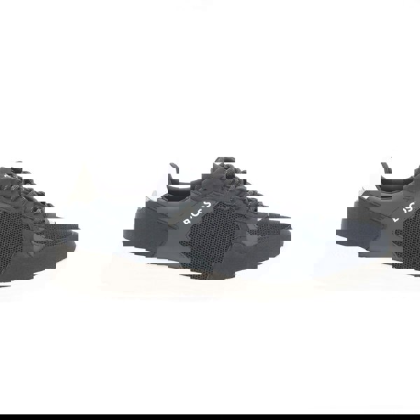 Boss Mens Extreme Suede Running Trainers - Dark Blue/White