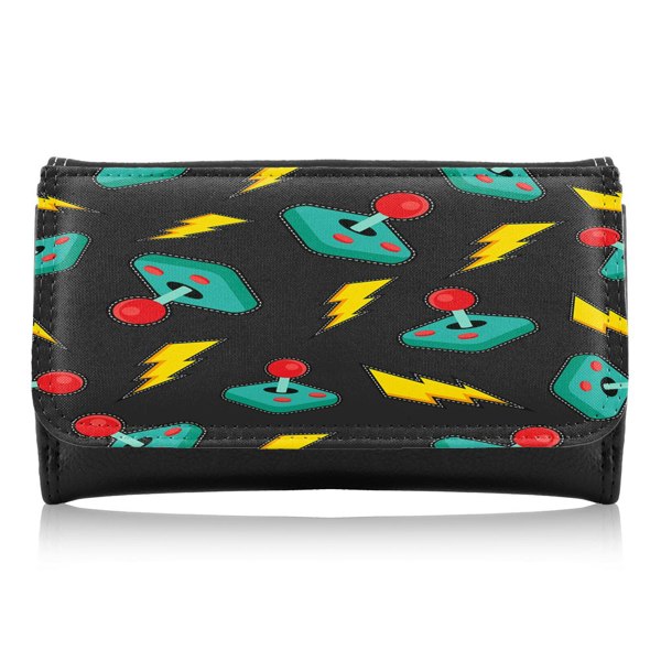 Benjamin Tate Design Retro Video Game Joystick Maxi Purse