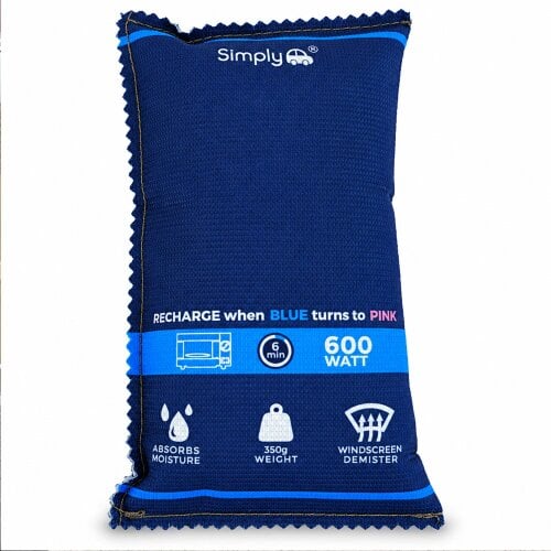 Simply Reusable Car Dehumidifier Clear Windscreen Damp Moisture Absorbing Bag 1KG