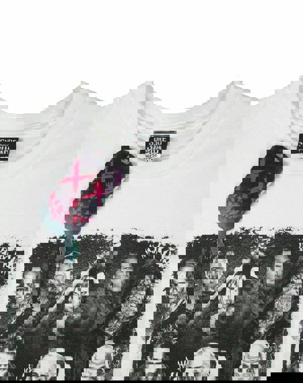 DC Comics Mens White Suicide Squad Short Sleeved T-Shirt