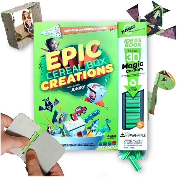 Epic Cereal Box Creations Book/Craft Kit