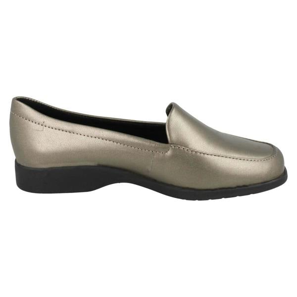 Clarks Ladies Clarks Flat Loafer Style Shoes - Georgia