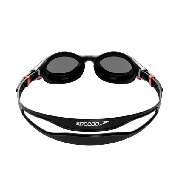 Speedo Unisex Adult 2.0 Mirror Biofuse Swimming Goggles - Black/Silver