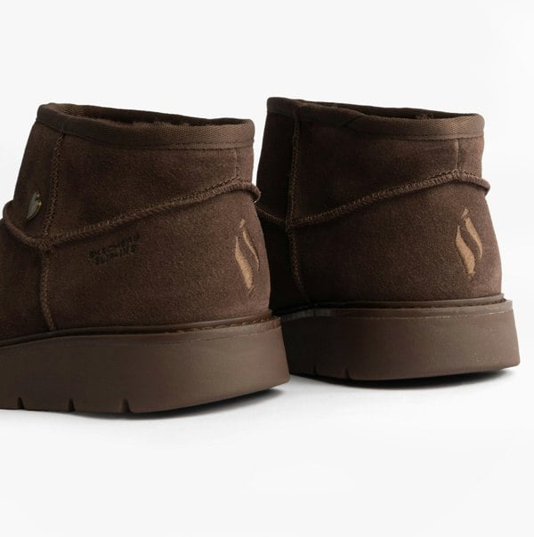 Skechers 167848/CHOC KEEPSAKES COZY - COZY MINI Womens Boots Chocolate