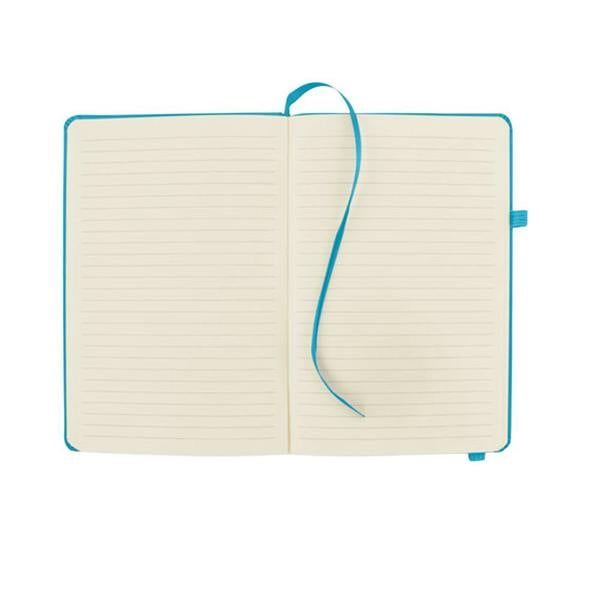 MidOcean Leather A5 Notebook - Turquoise - 