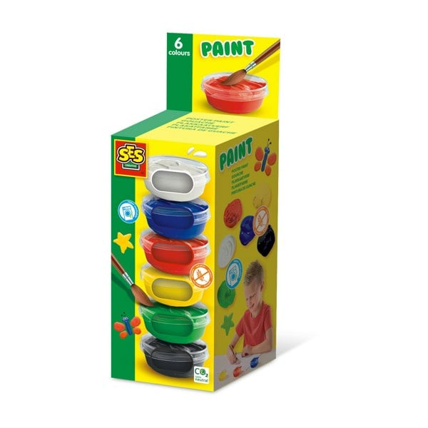 SES Creative Poster paint (6x45ml)