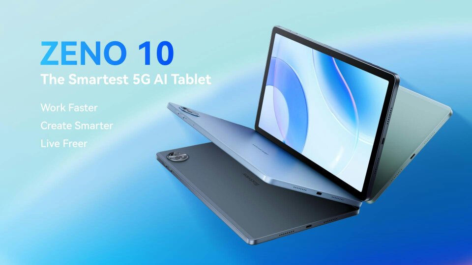 Blackview Zeno10 5G 8GB 128GB 11" with Keyboard, Mouse & Stylus Gift Set