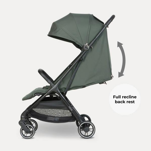 My Babiie MBX6 Compact Stroller - Forest Green