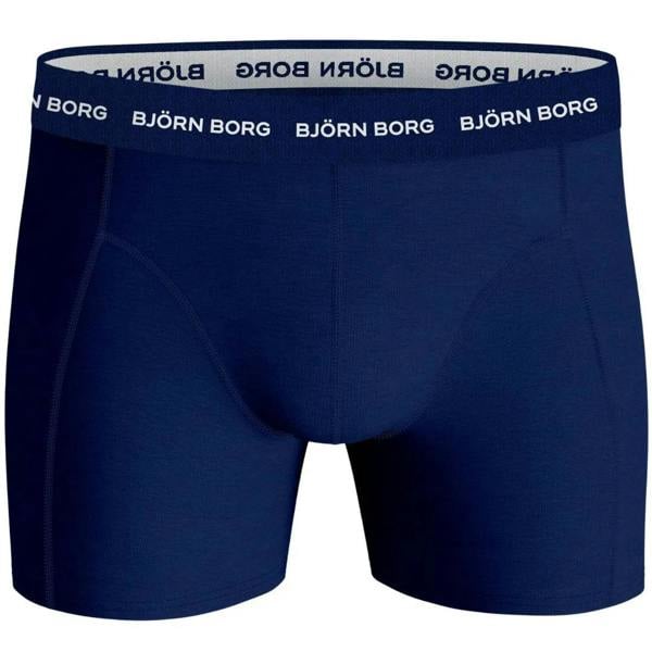 Bjorn Borg 3-Pack Classic Logo Boxer Briefs, Blue Combination