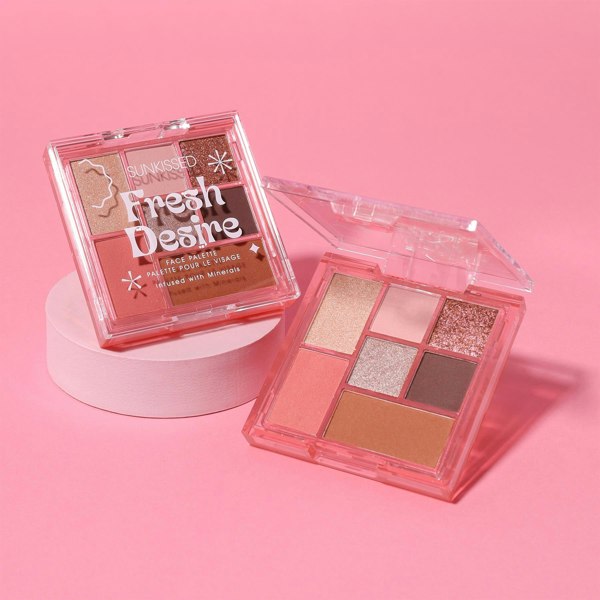 Sunkissed Fresh Desire Face Palette - Eyeshadow, Blusher,  Bronzer, Highlighter