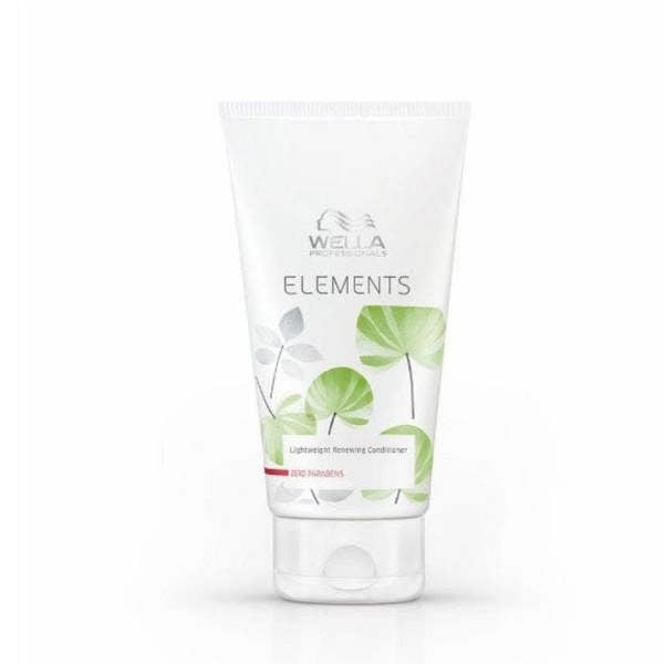 Wella Elements conditioner bottle on a white background