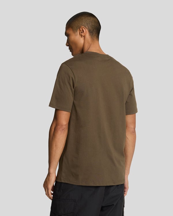 Lyle & Scott Plain T-Shirt - Olive