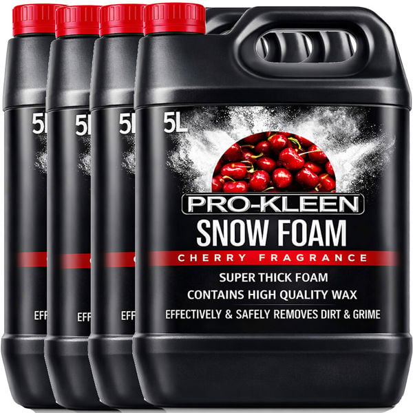 ProKleen 20L of Pro-Kleen Cherry Snow Foam with Wax - Super Thick & Non-Caustic Foam