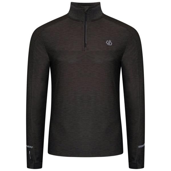 Dare 2B Mens Power Up II Lightweight Jersey - Black Marl