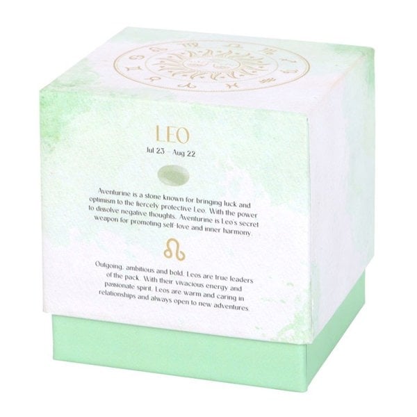 Serano Leo Orange & Bergamot Gemstone Zodiac Candle