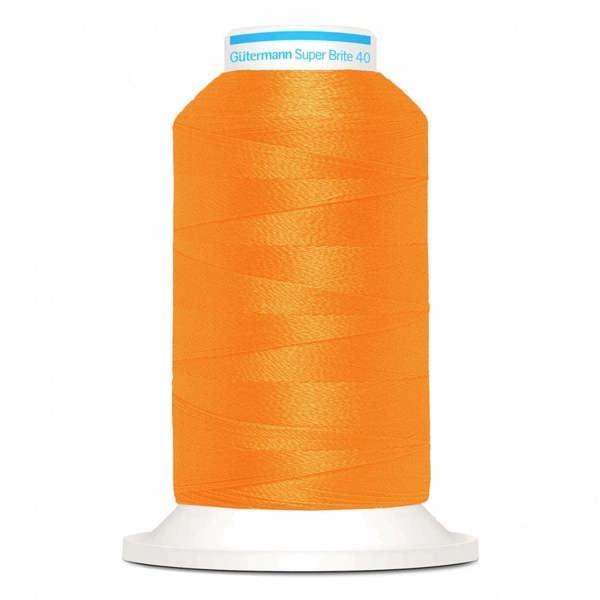 Gutermann Super Brite Polyester 40 Embroidery Thread 1000m Polyester Thread Suitable For Embroidery