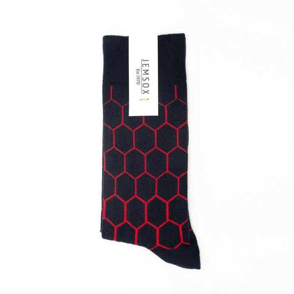Jemsox The National Treasure: Luxury Organic Cotton Men’s Socks (5 Pack) | One Size UK 7-11