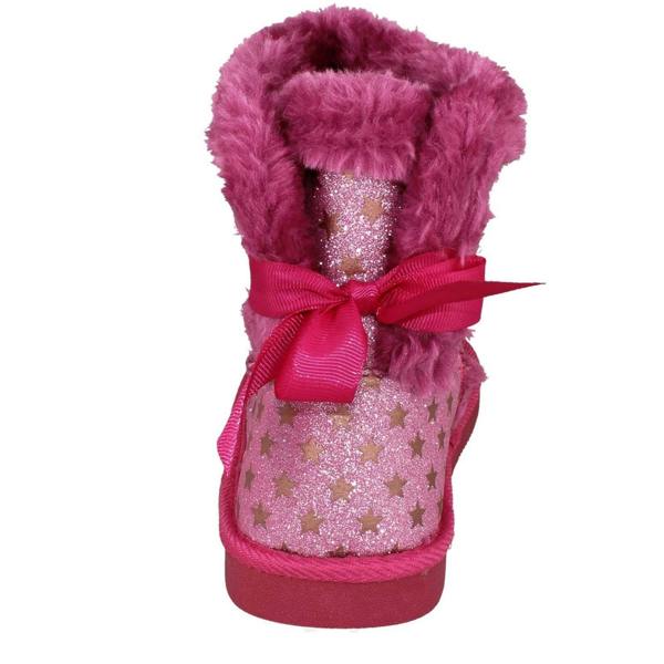 Spot On Girls Spot On Faux Fur Trim Ankle Boots