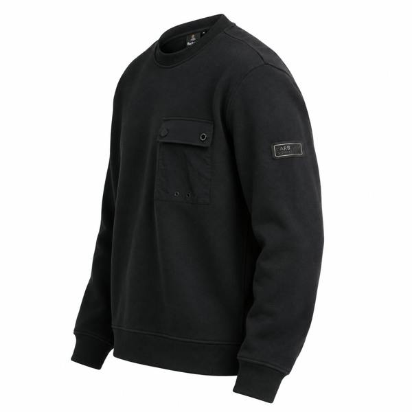 Barbour International Inline Sweatshirt Black