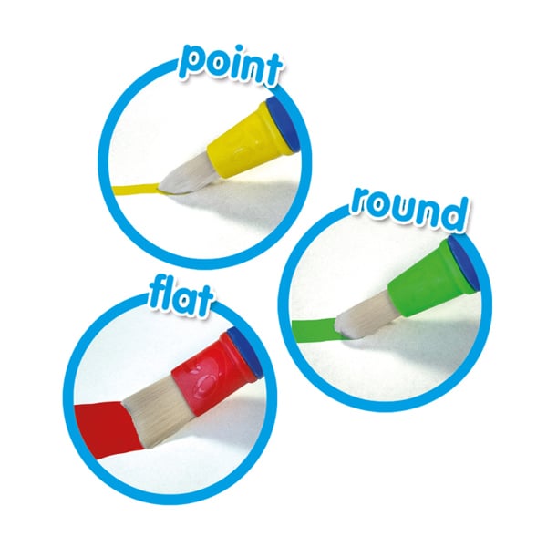 SES Creative My first - Safe baby brushes (3 pieces)