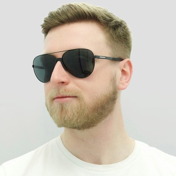 Emporio Armani Sunglasses 2059 320387 Matt Black Grey