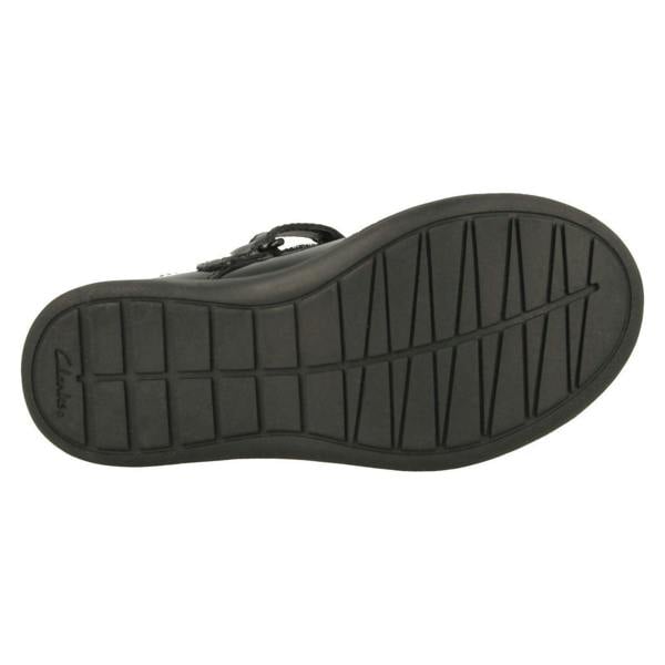 Clarks Girls Clarks Butterfly Detailed School Shoes Scooter Daisy