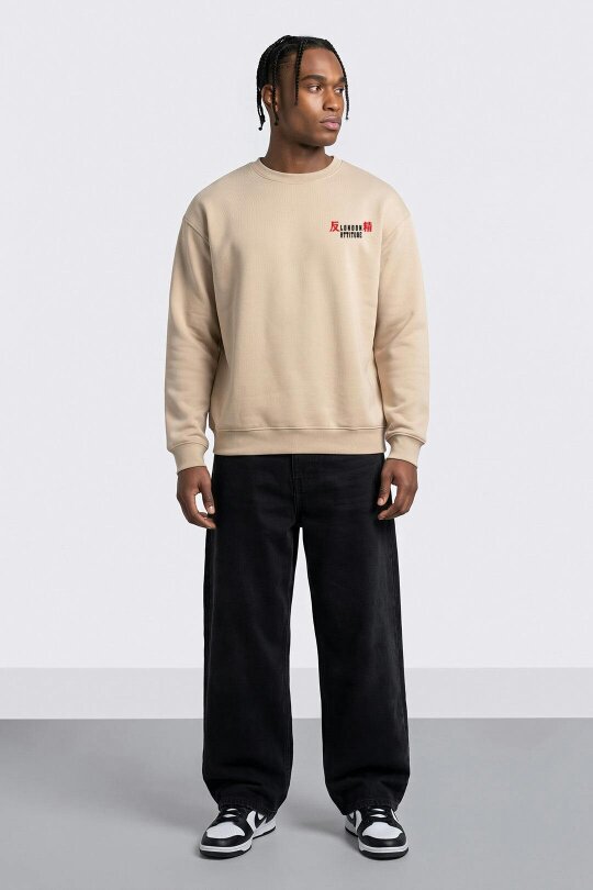 London Attitude Tokyo After Dark Graphic Sweatshirt
