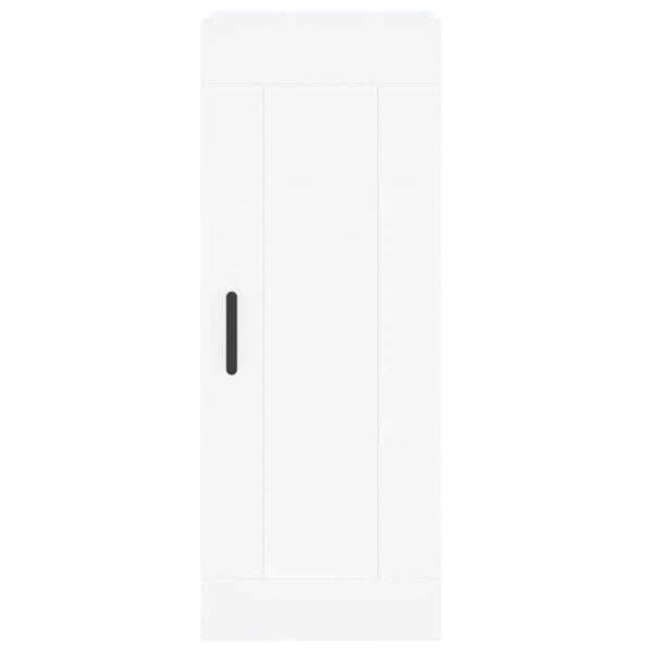 Berkfield Highboard White 34.5x34x180 cm Engineered Wood