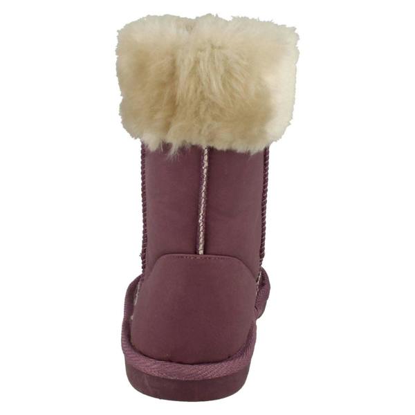 Spot On Girls Spot On Faux Fur Trim Casual Boots