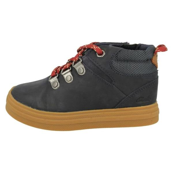 Clarks Boys Clarks Lace Up Detailed Ankle Boots Nova Hike T