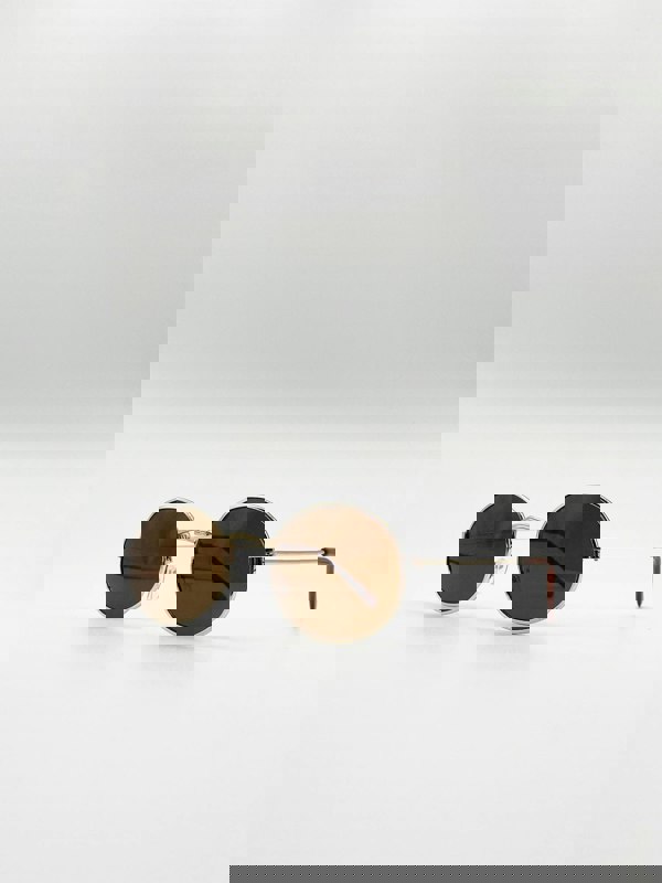 SVNX Round Metal Frame Sunglasses