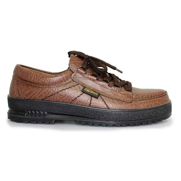 Grisport Mens Modena Leather Walking Shoes - Brown