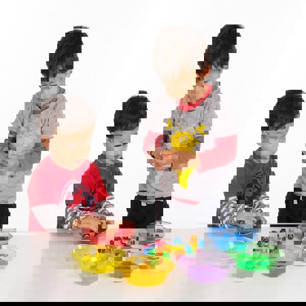tickit Translucent Colour Sorting Bowls