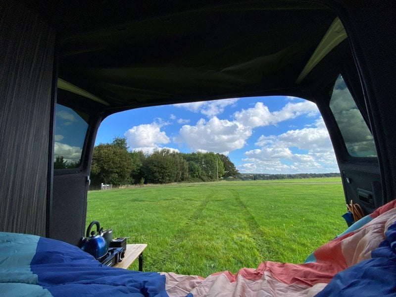 Barn Door Campervan Canopy for VW T5 & T6 OLPRO