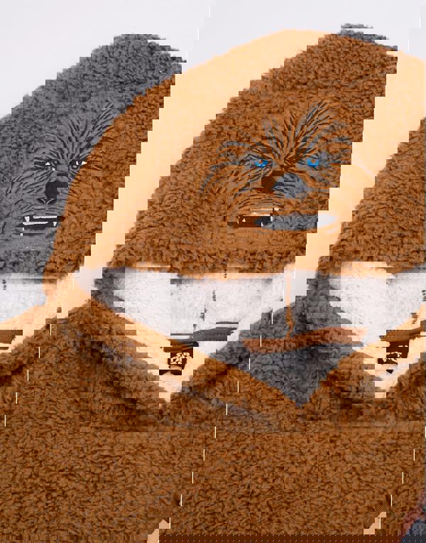 Star Wars Unisex Brown Chewbacca Blanket Hoodie (One Size)