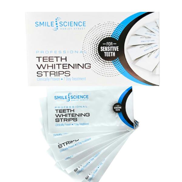 Smile Science Harley Street Teeth Whitening Strips 7 Day