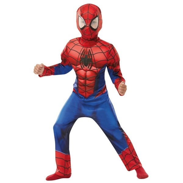 Spider-Man Boys Deluxe Costume - Red/Blue/Black