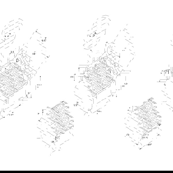 Dorel Home NG Her Majesty Daybed Fabric Grey - Single