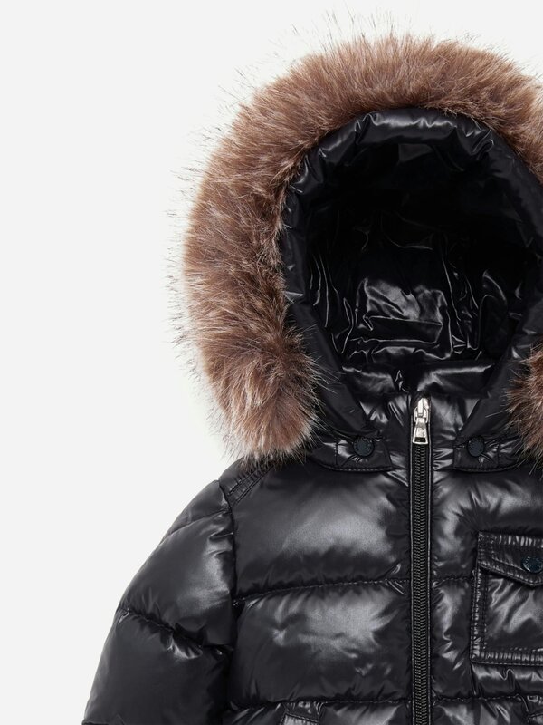 Moncler Enfant Baby Boys Down Padded K2F Jacket in Navy
