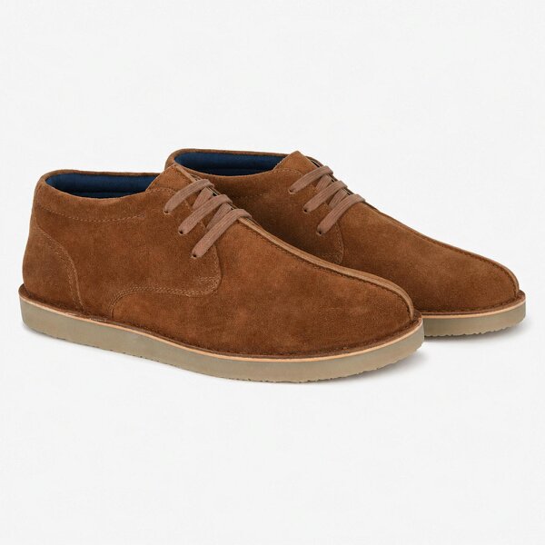 Roamers STANLEY Desert Boots   in  Tan