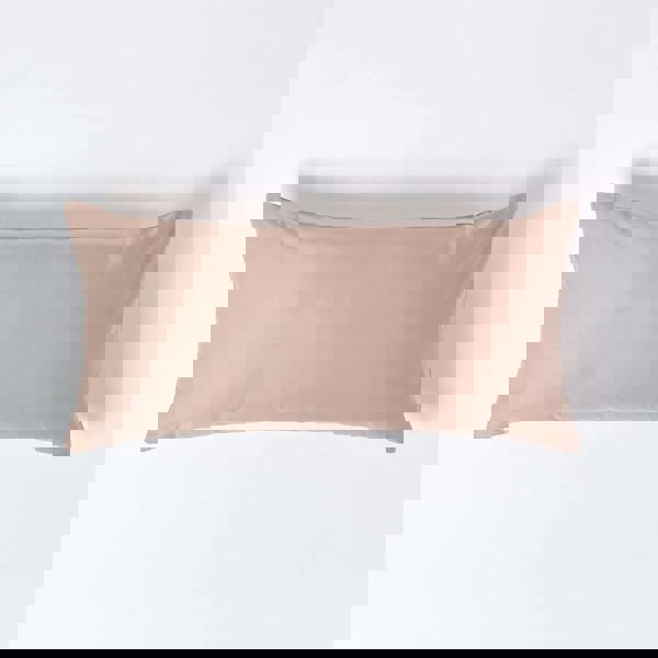 HOMESCAPES Premium 1000 TC Egyptian Cotton Sateen Weave Pillowcase, European Size