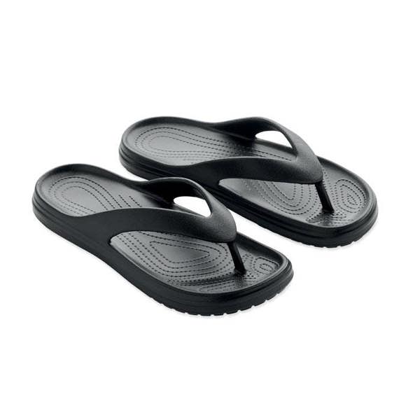 MidOcean Unisex Adult EVA Slippers - Black - 