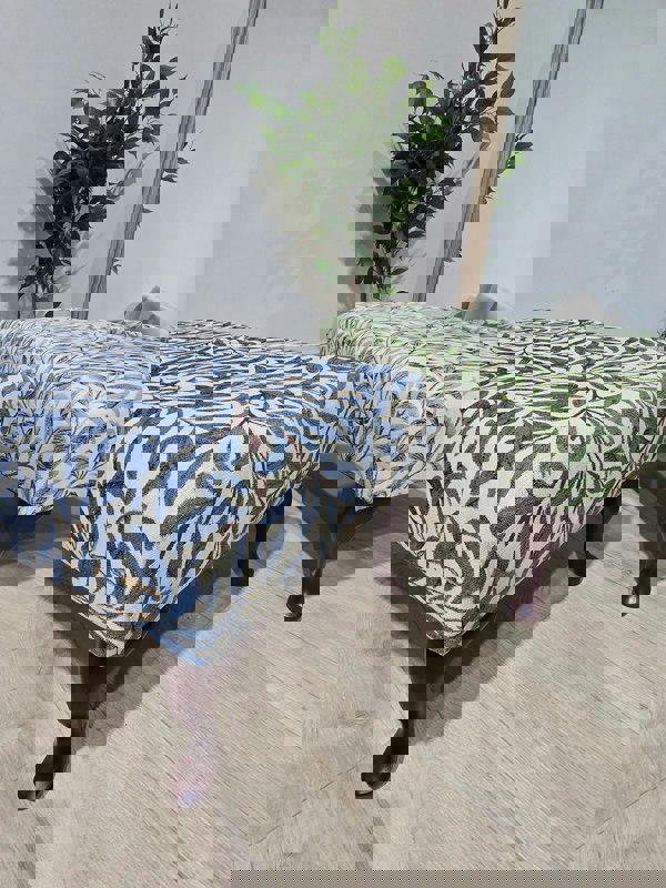 PREMIUM will green non storage foostool coffee table, footrest pouffe side table - ISTOOLS