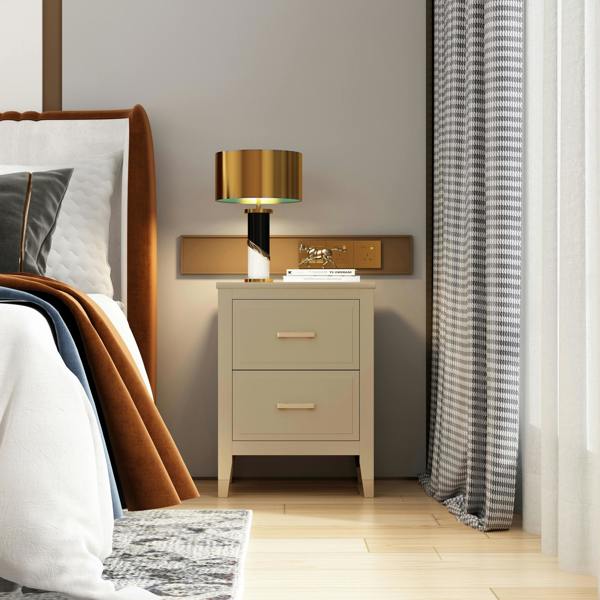 Cabinet Bits Palazzi 2 Drawer Bedside Table