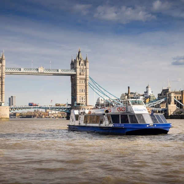 Virgin Experience Days Champagne Afternoon Tea And Thames River Cruise For Two