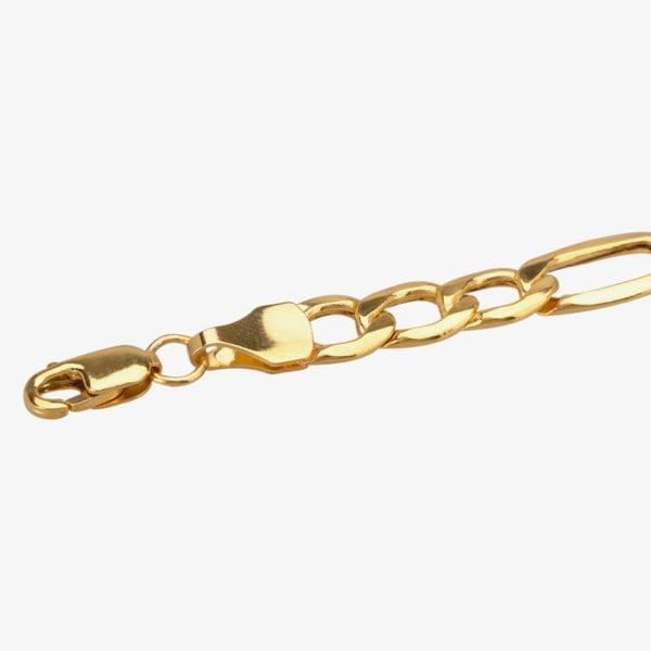 T. H. Baker 9ct Gold 20 Inch Curb Figaro Chain 1.16.2785
