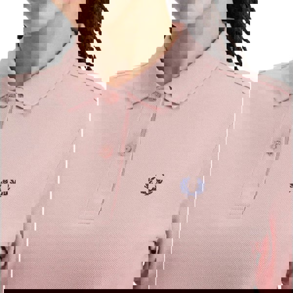 Fred Perry G6000 U81 Dusty Rose Pink  Polo Shirt Womens M