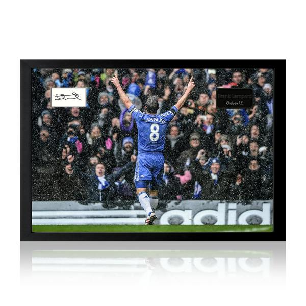 Frank Lampard Signed Chelsea Cut Iconic Frame
