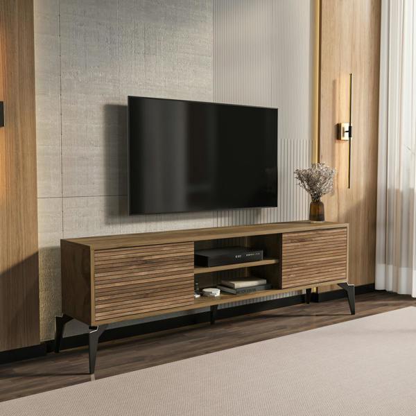 Decorotika Lojo Modern Tv Stand TV Cabinet for TV's up to 55"